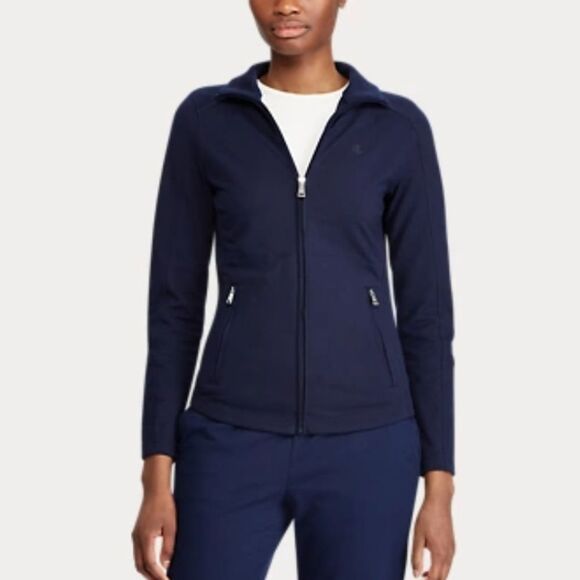 🐢 Ralph Lauren Mock Neck Jacket Size M - Picture 1 of 16